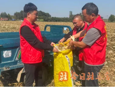 汝南县自然资源和规划事务中心开展秋收助农志愿服务活动
